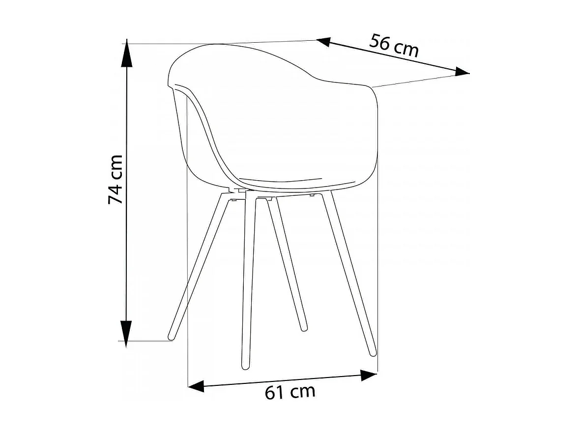 Set di 4 POLTRONE SESTRIERE
