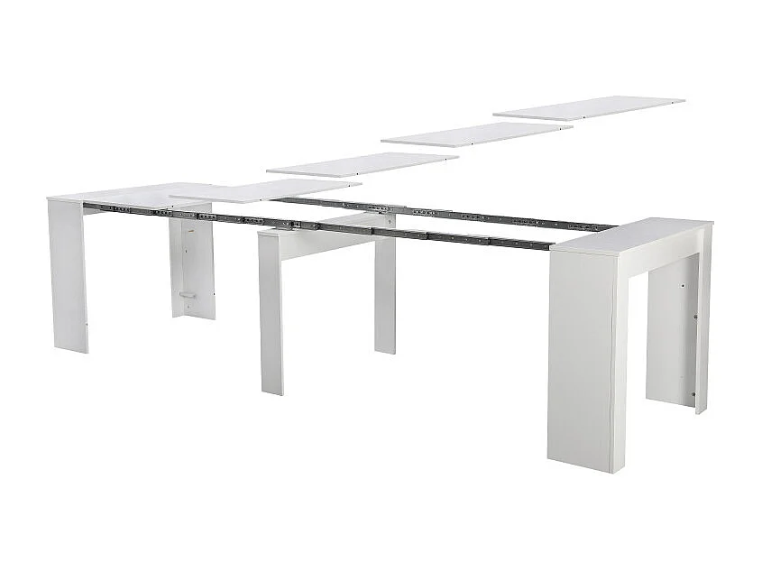 Tavolo Consolle Artic Finitura Bianco Frassino