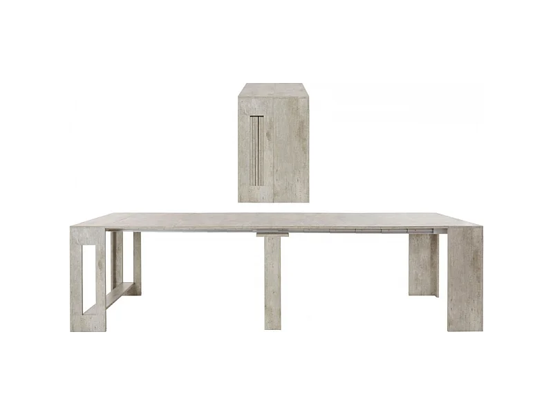 Console Estendibile Pratika – 52cm fino a 3 metri – Ardesia