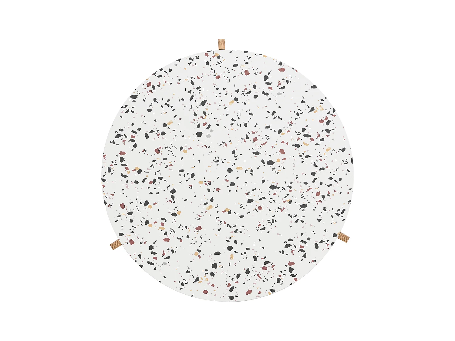 Lot de 2 Tables Basses Gigognes, Table Basse Ronde 70/50 cm, Table Basse Bois pour Salon