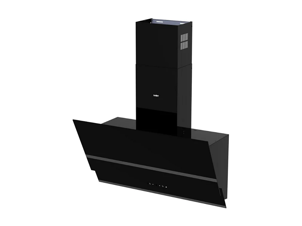 Samet cappa da parete Estia 90 colore nero opaco