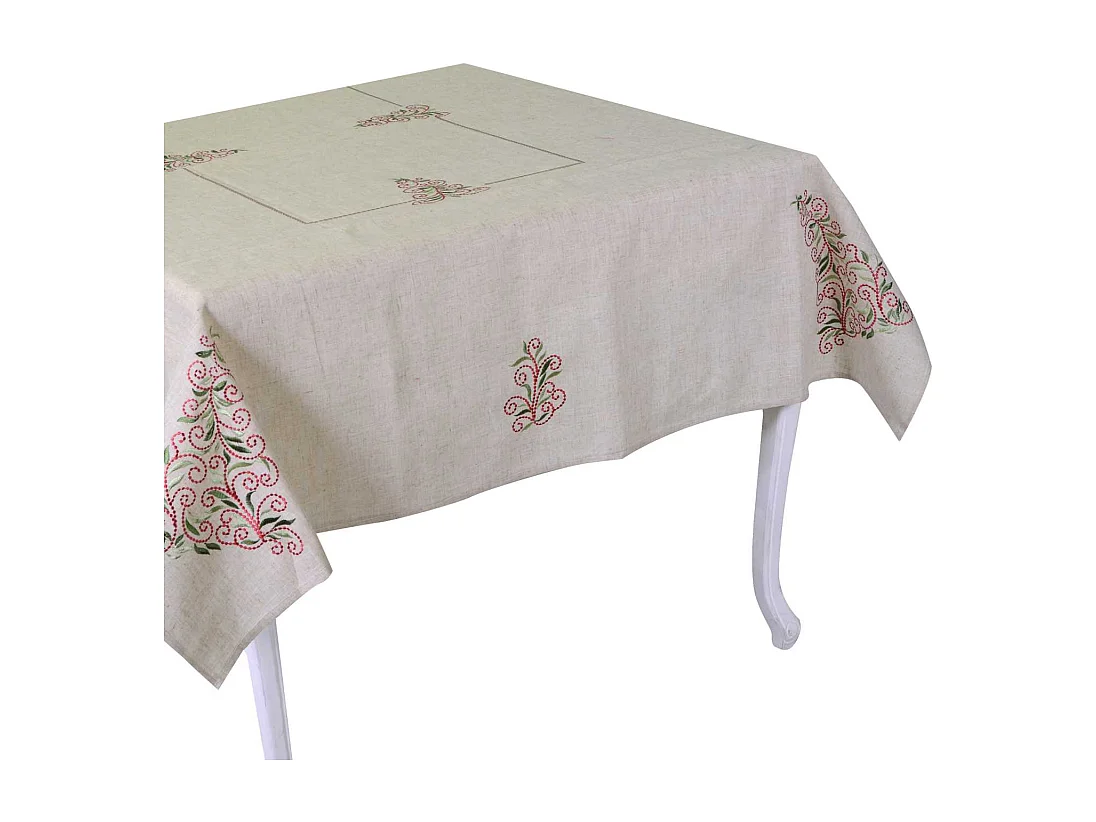 Tovaglia tessuto stile 11 beige cm 140x320