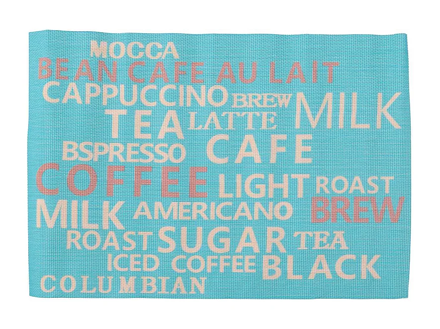 Tovaglietta plastica confezione 4pz blucm45x30