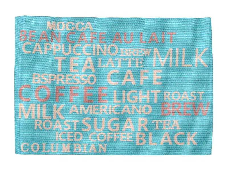 Tovaglietta plastica confezione 4pz blucm45x30