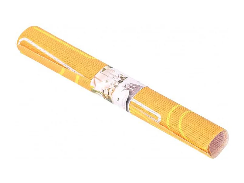 Tovaglietta plastica confezione 4pz giallo cm45x30