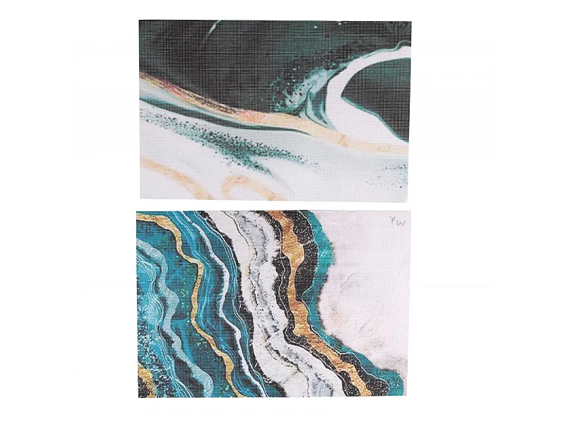 Tovaglietta plastica confezione 4pz assortiti cm45x30