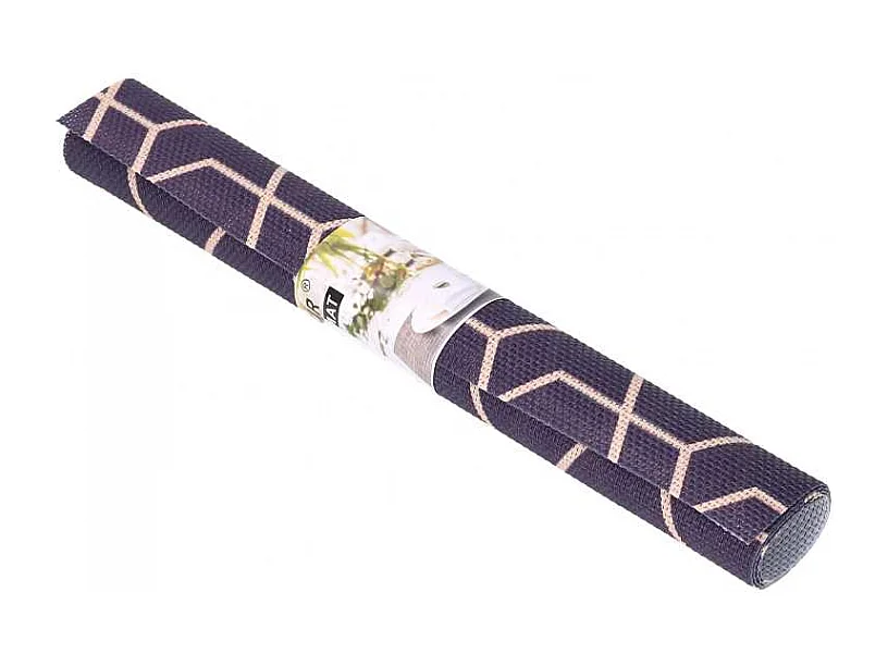 Tovaglietta plastica confezione 4pz rombi viola cm45x30