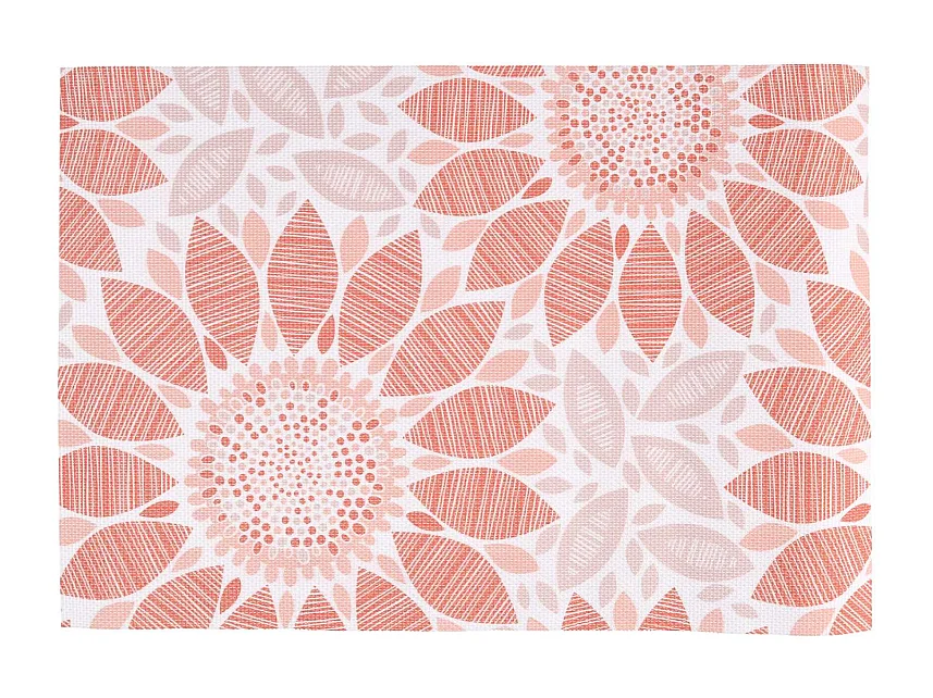 Tovaglietta plastica confezione 4pz assortiti fiori cm45x30