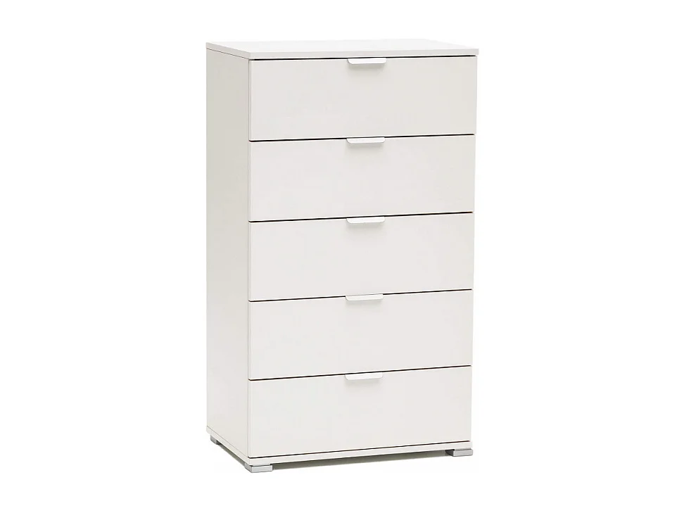 CASSETTIERA 5 CASSETTI BIANCA