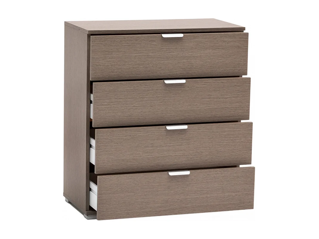 MOBILETTO 4 CASSETTI ROVERE GRIGIO