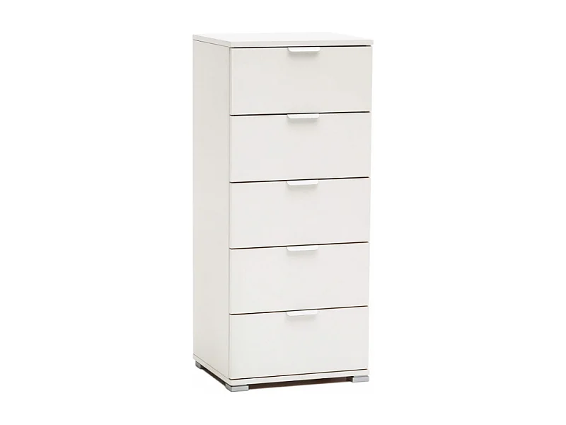MOBILETTO 5 CASSETTI BIANCA