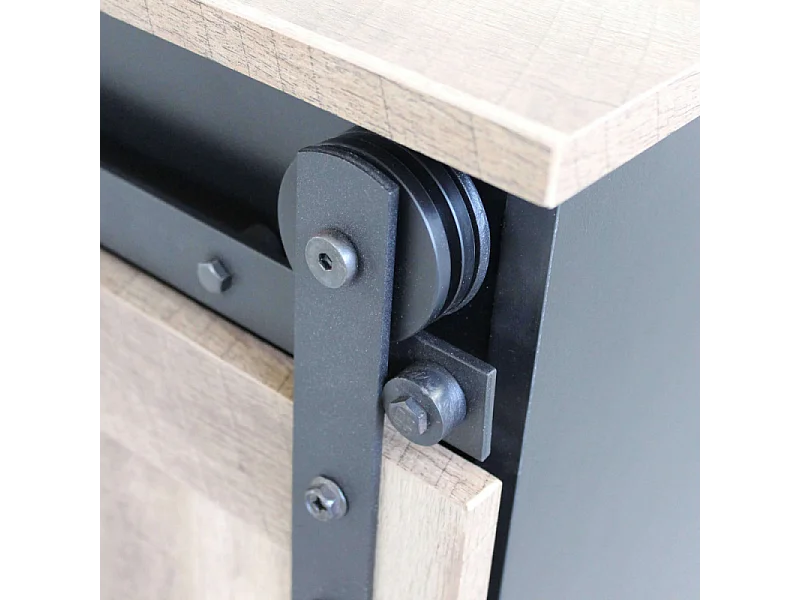 MOBILE IN LEGNO E FERRO YVAN