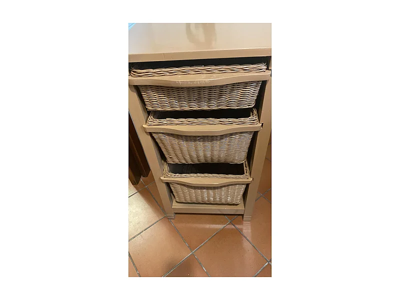 CASSETTIERA SUSY RATT 3CAS 46x36x90