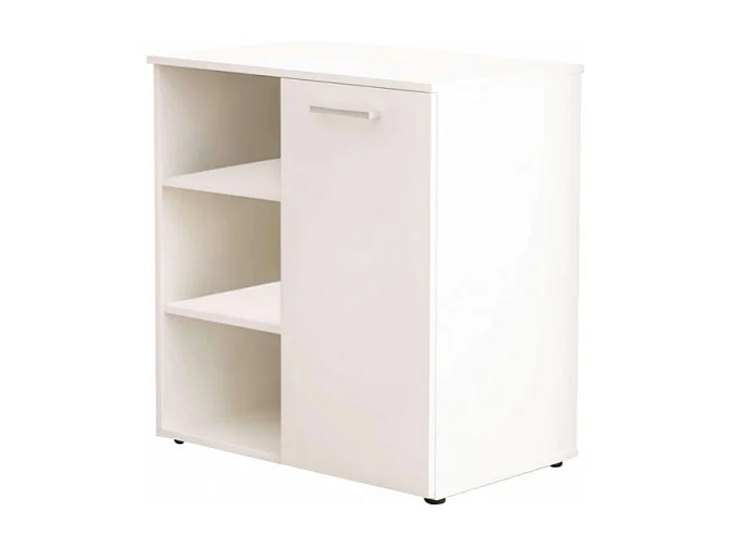 MOBILETTO 1 ANTA E 3 MENSOLE MARK BIANCO