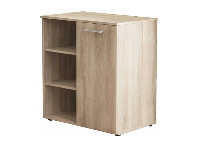 MOBILETTO 1 ANTA E 3 MENSOLE MARK OLMO CHIARO