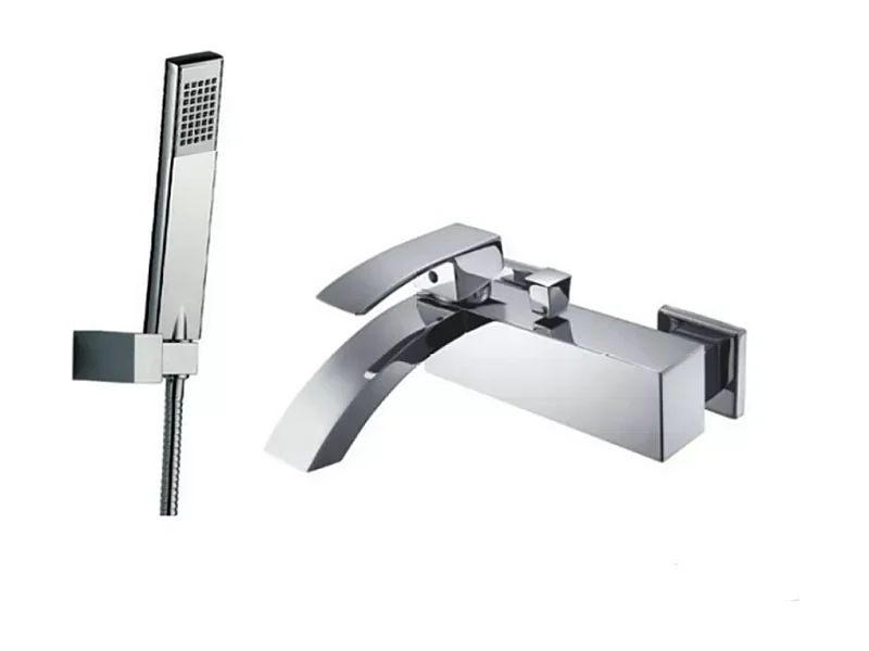 Miscelatore doccia esterna cromato Riga