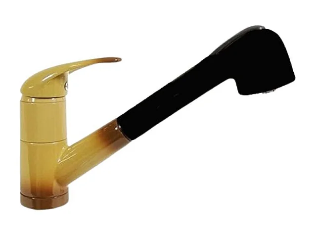 Miscelatore da cucina Mixo Paini 45DE568TCZ terra di francia doccetta estraibile