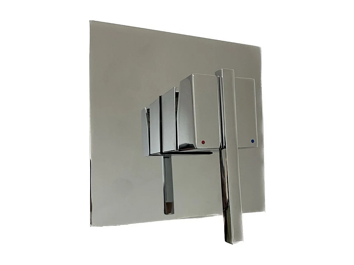 Miscelatore bagno Quadra doccia cromato