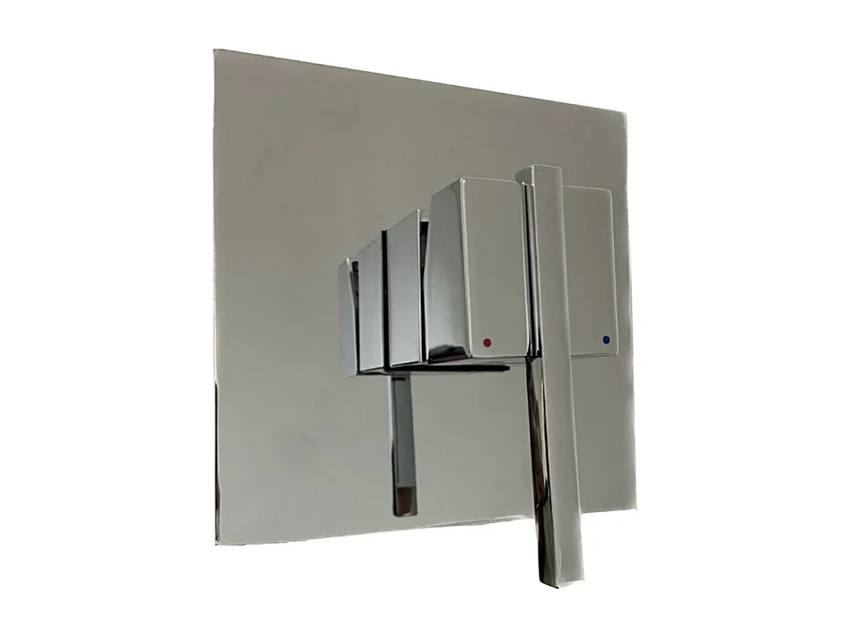 Miscelatore bagno Quadra doccia cromato