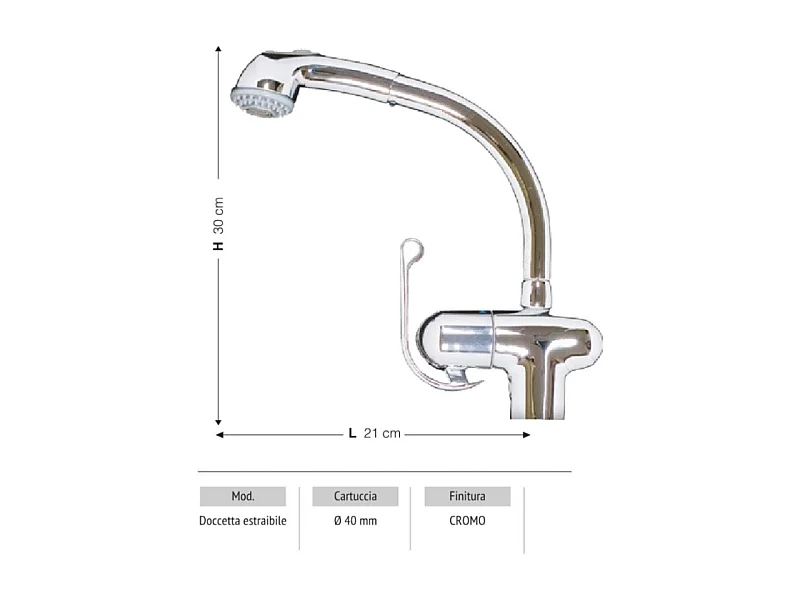 Miscelatore Majestic