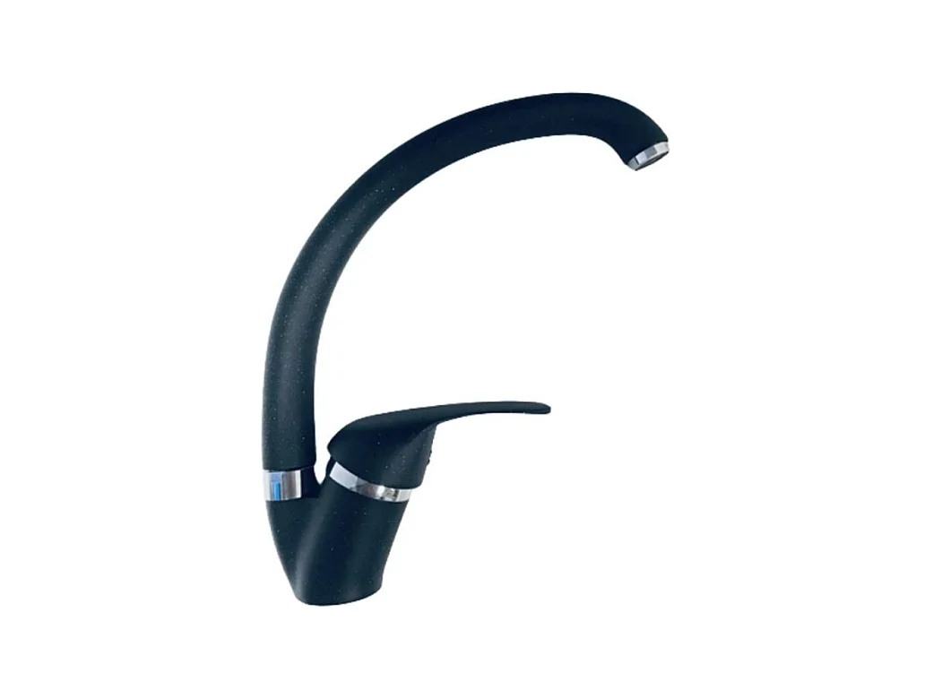 Miscelatore cucina granito nero V2