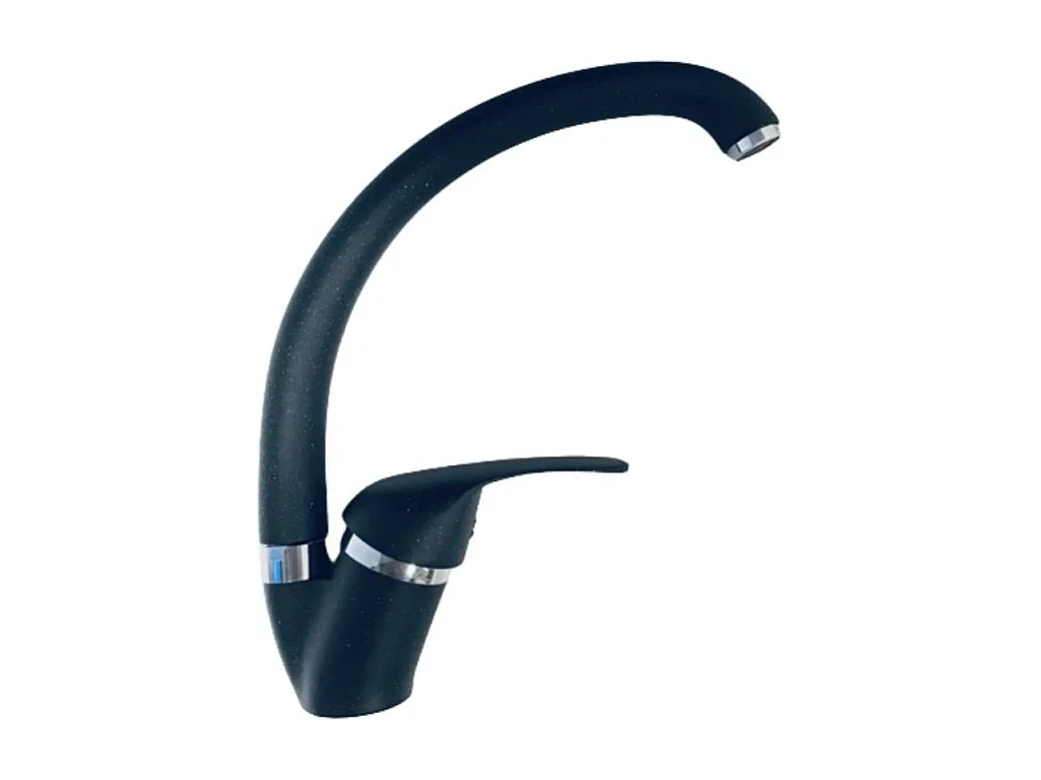 Miscelatore cucina granito nero V2