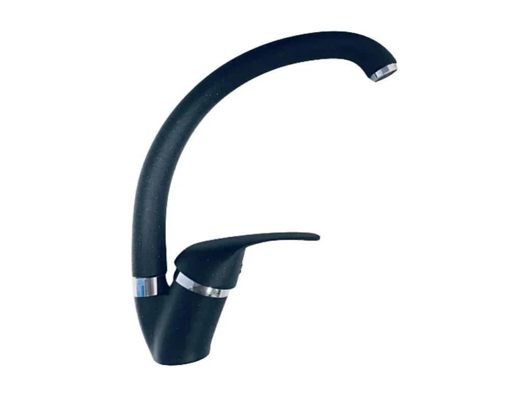 Miscelatore cucina granito nero V2