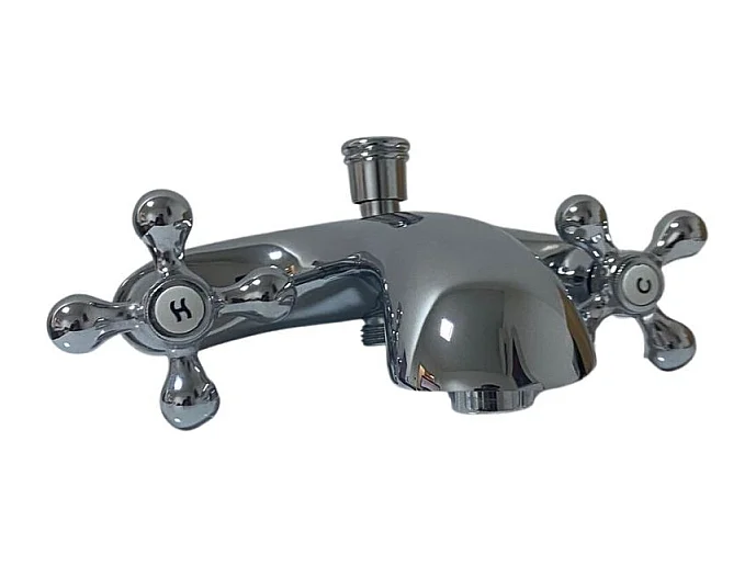 Rubinetto vasca Lecce barocco cromo