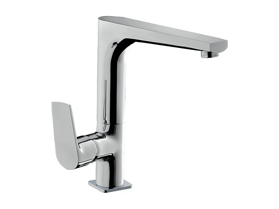 Miscelatore da cucina cromato Azur canna girevole