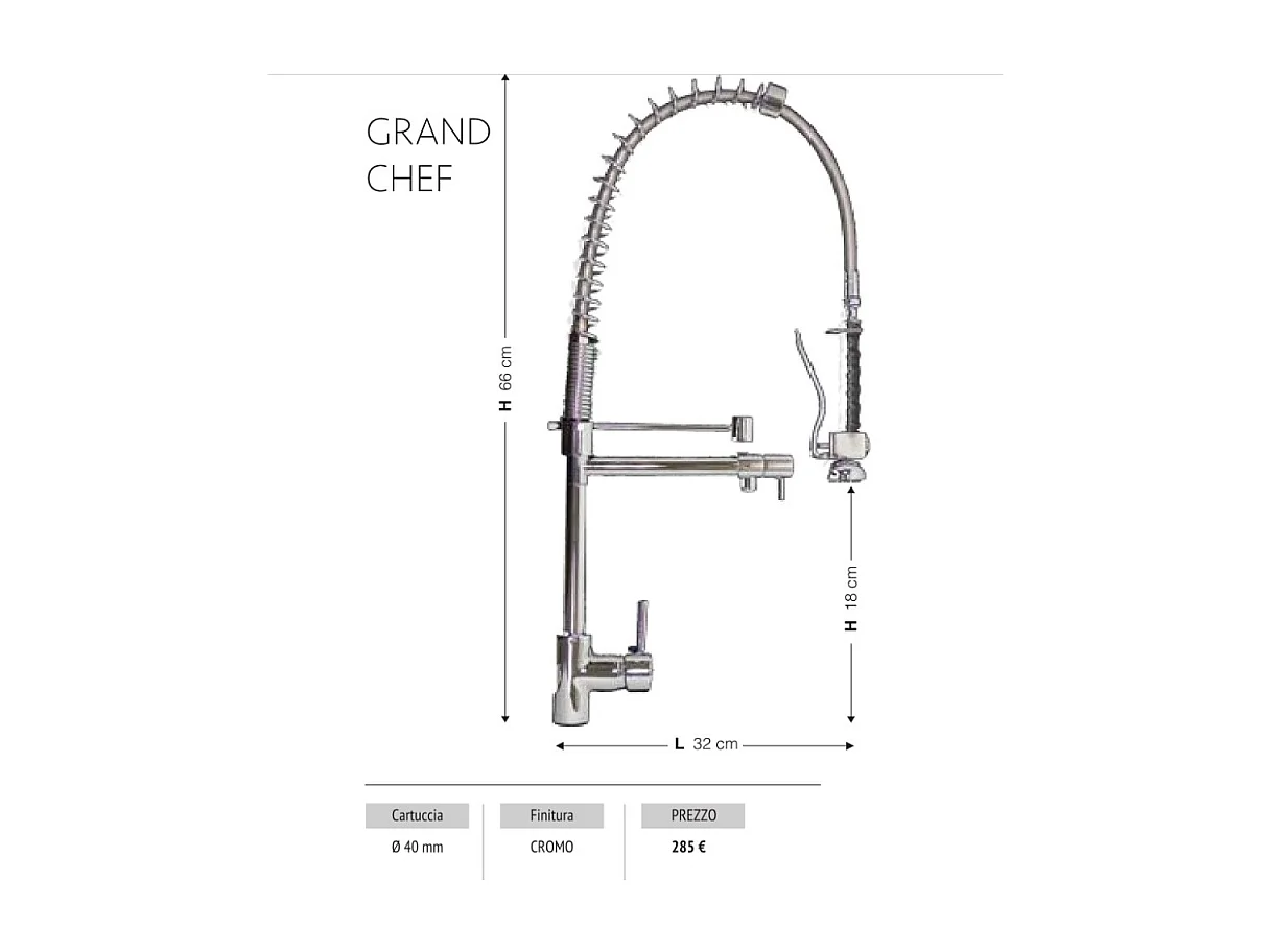 Miscelatore Grand Chef
