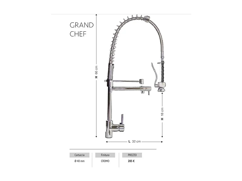 Miscelatore Grand Chef