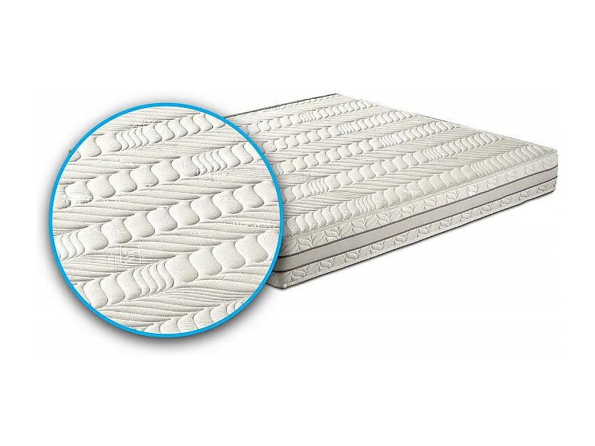 Materasso "Sirmione" in memory foam termico 3 strati e 7 zone differenziate - 80x190
