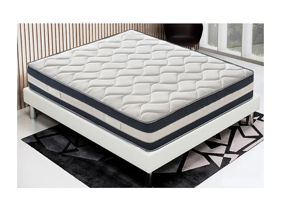Materasso “Erik” non sfoderabile in memory foam e gel rinfrescante - 140x190