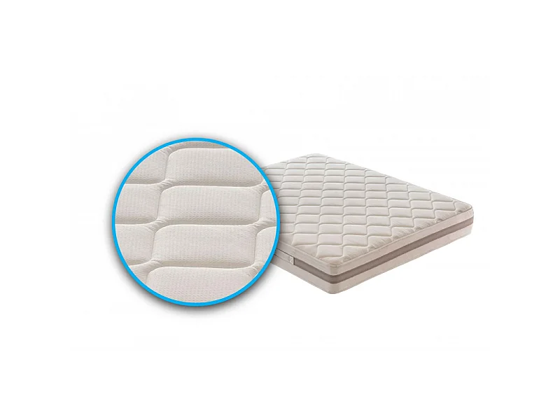 Materasso Jenny schiumato ad acqua | Altezza materasso 21cm – Livello di rigidità 8/10 - 140x200