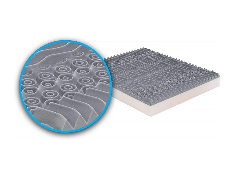 Materasso “Atene” in memory foam e gel rinfrescante - 160x190