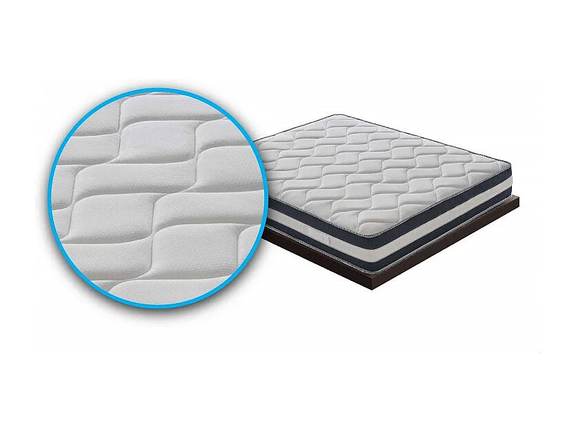 Materasso “Erik” non sfoderabile in memory foam e gel rinfrescante - 80x190