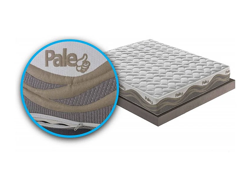 Materasso in memory foam e micromolle con Thermosensitive sfoderabile - 160x190