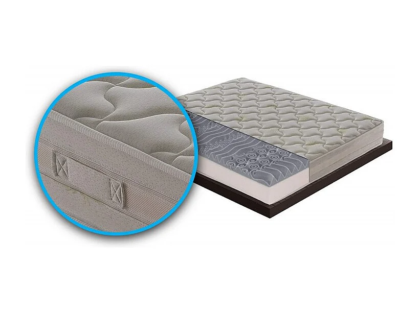 Materasso “Atene” in memory foam e gel rinfrescante - 160x200