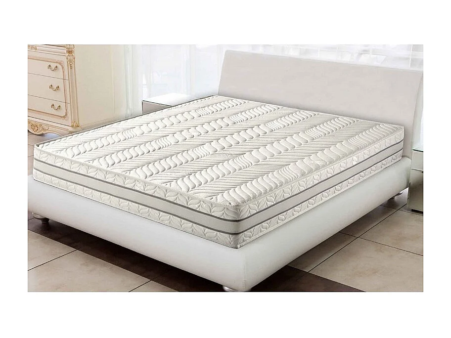 Materasso "Sirmione" in memory foam termico 3 strati e 7 zone differenziate - 80x200