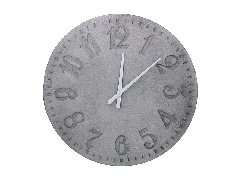 Orologio legno grigio cm ø74x2