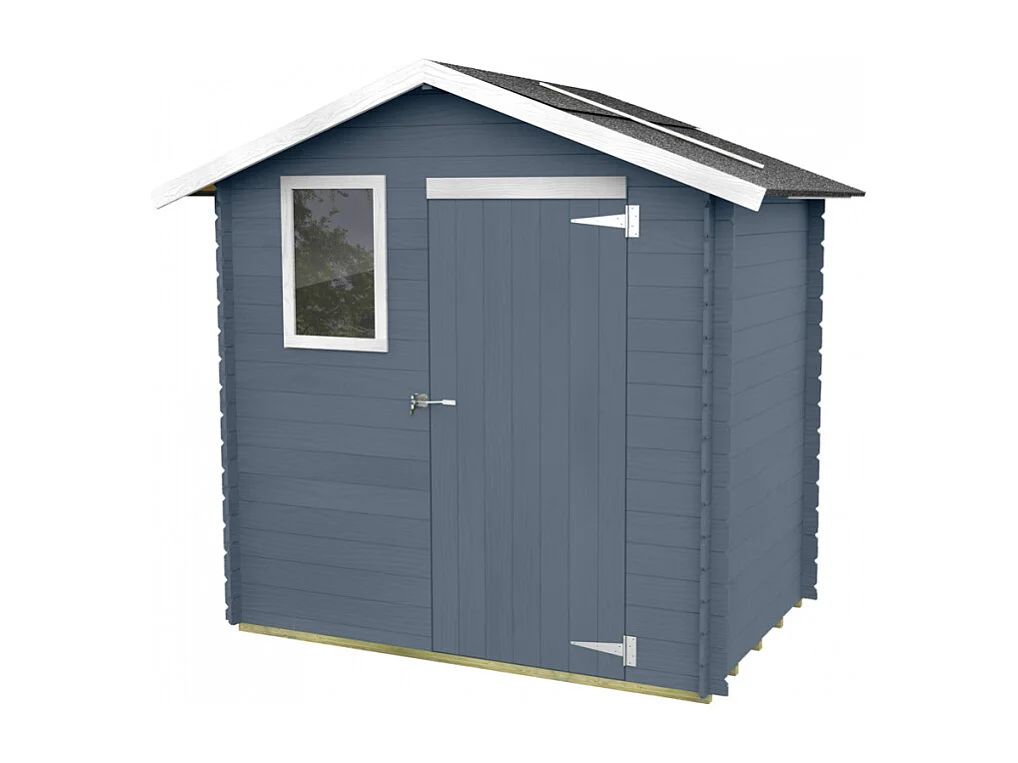 Gartenhaus aus Holz Geräteschuppen mit Fenster Livia 198x130 Rocks