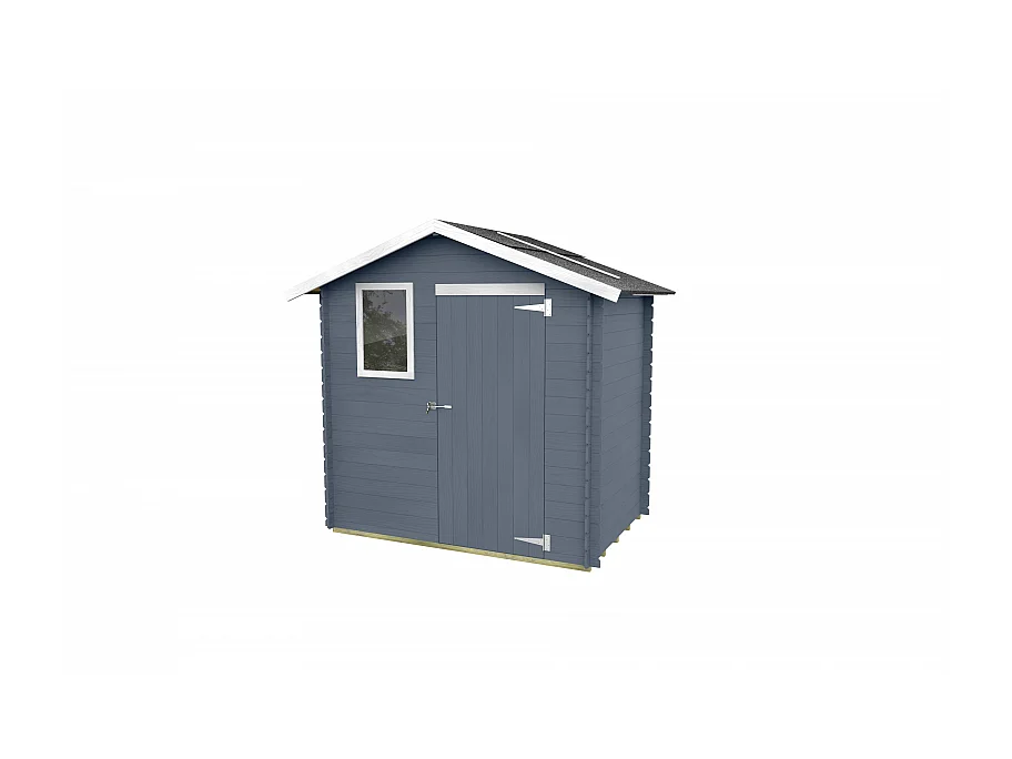 Gartenhaus aus Holz Geräteschuppen mit Fenster Livia 198x130 Rocks