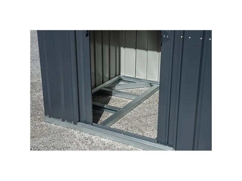 Telaio Per Pavimento In Acciaio Galvanizzato Per Casetta Da Addossare 124X180 Moia