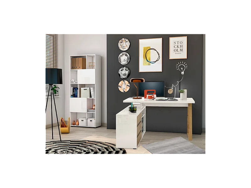 Scrivania 135cm con allungo FIRST made in Italy