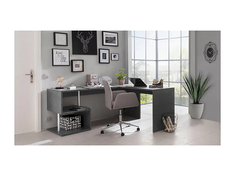 Scrivania Esse Angolare – 160x77,5x60 – Report