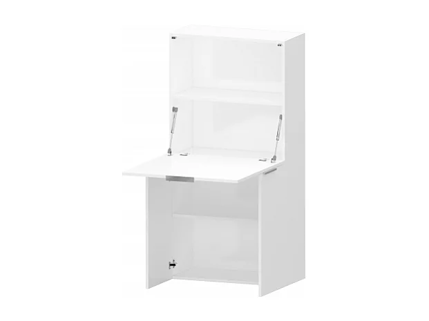 Scrivania Dalia Richiudibile ad armadio – 70x140x35 – Bianco Lucido