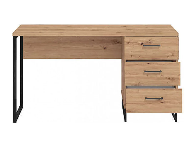 COMPUTER DESK SARDINIA ROVERE ARTIGIANO