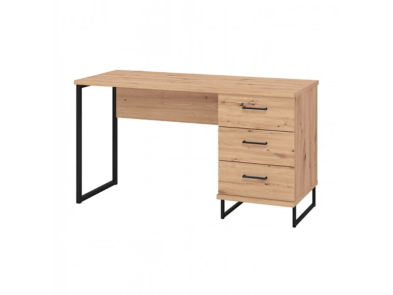 COMPUTER DESK SARDINIA ROVERE ARTIGIANO