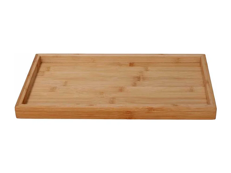 Vassoio bambù naturale rettangolare cm35x20h2,5