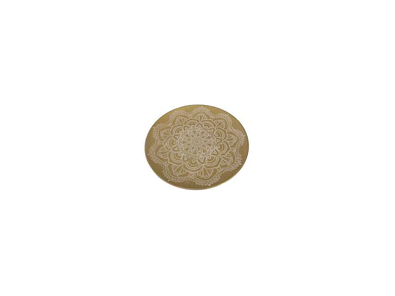 Centrotavola legno oro tondo cm ø49h3,2